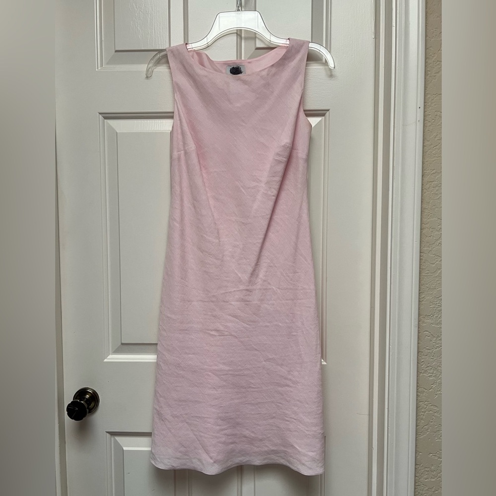 Ann Taylor Loft linen blend dress